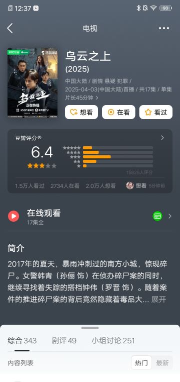 迷雾剧场新作，开分仅6.4