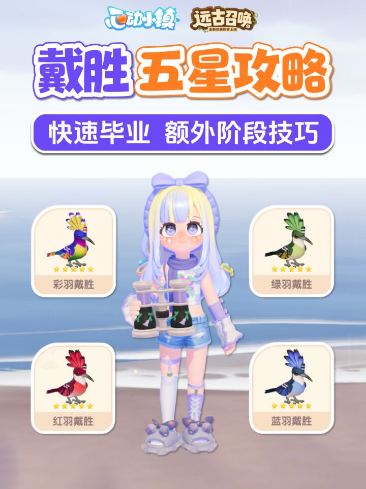 远古召唤 限定鸟 戴胜 五星攻略 额外阶段截图