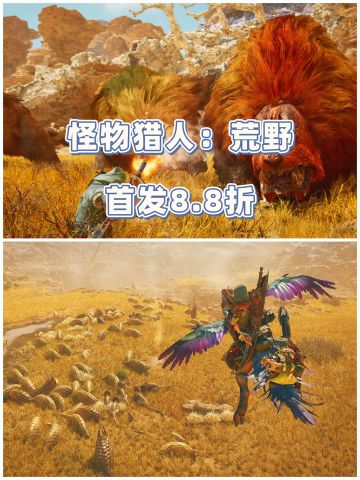 ✨怪物猎人：荒野首发8.8折，快来看看✨