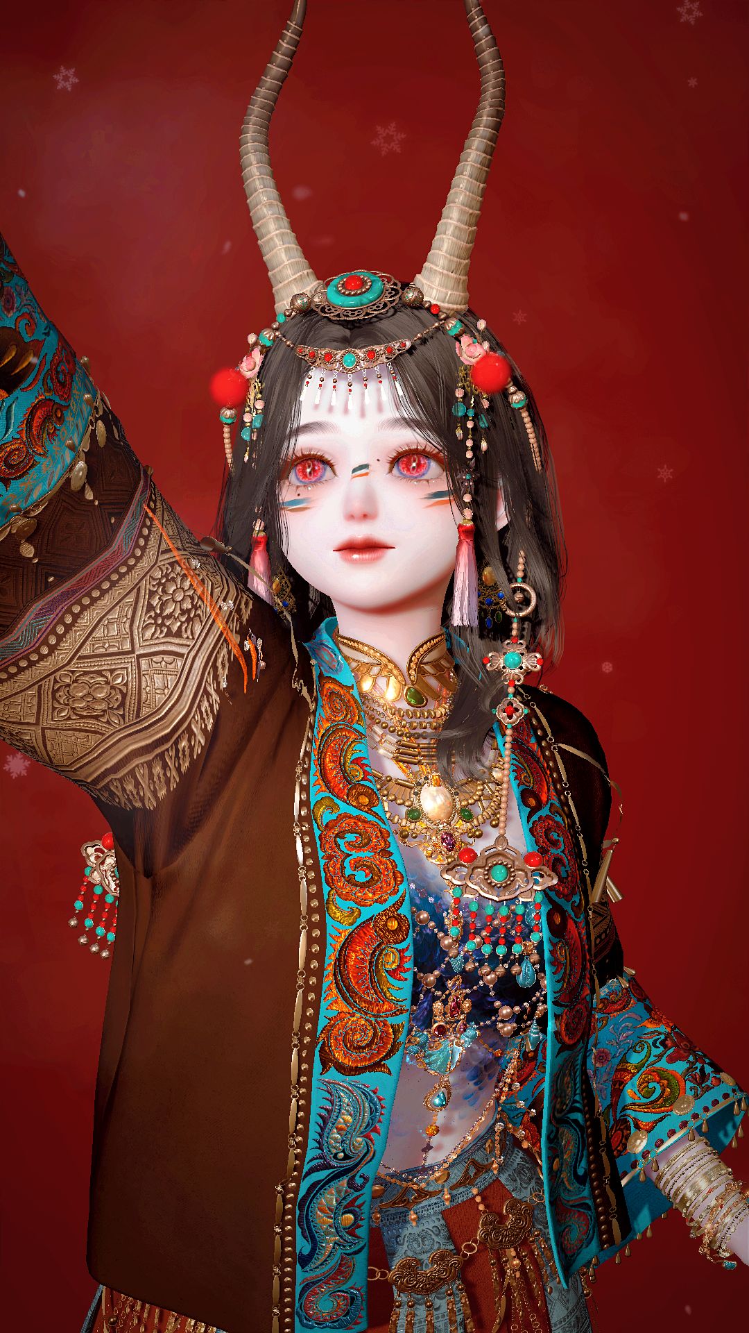 有这么美的藏风少女进入以闪我不当欧风推了 2