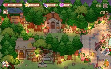 哇咔咔一些一半的装修，花坛的亭子是照的别人的（忘记是谁了很抱歉👉👈