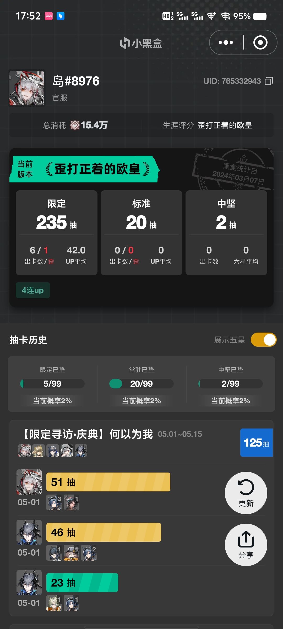 【傀影肉鸽】毕业纪念 2