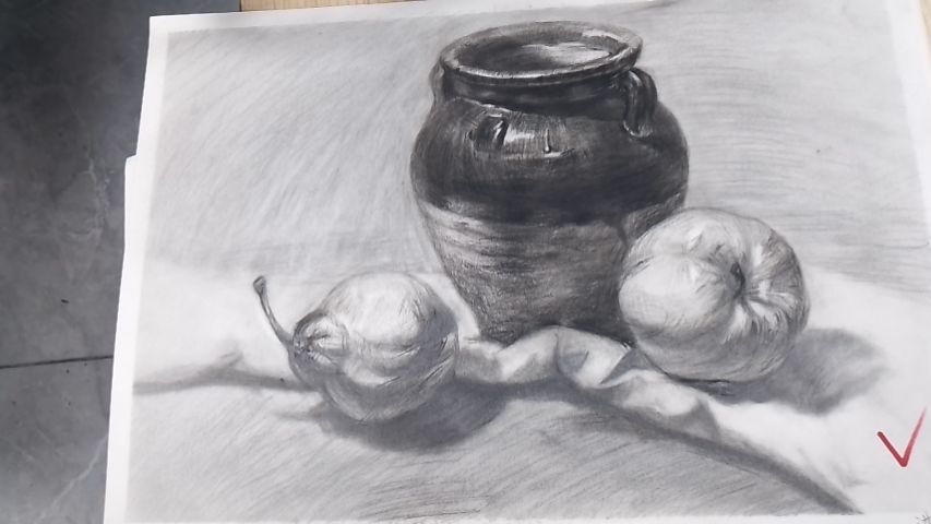 素描和速写,应该还行吧 2