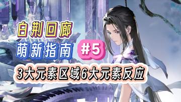 白荆回廊萌新入坑指南第五期！元素反应说明！