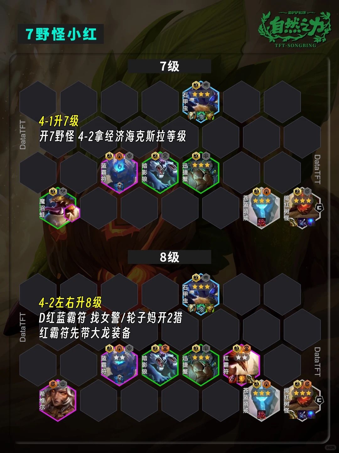 【7野怪小红】新晋T0阵容 完美克制蛇女! 4