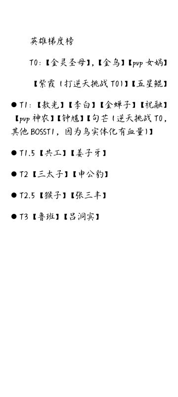 英雄梯度
