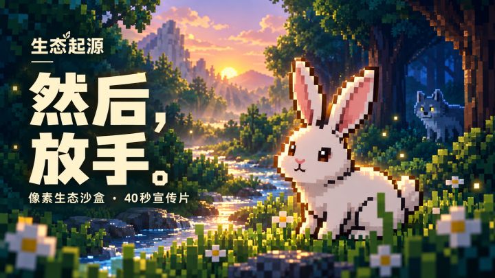 然后，放手。｜《生态起源》40秒宣传片截图