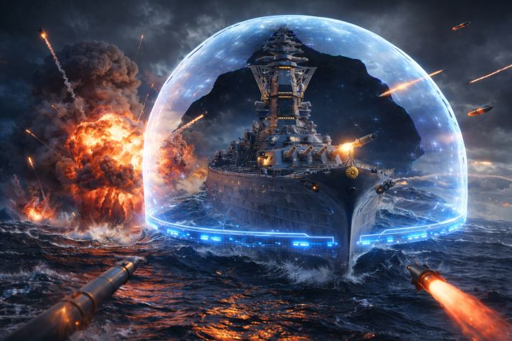 现代战舰 防导弹虚空盾评测截图
