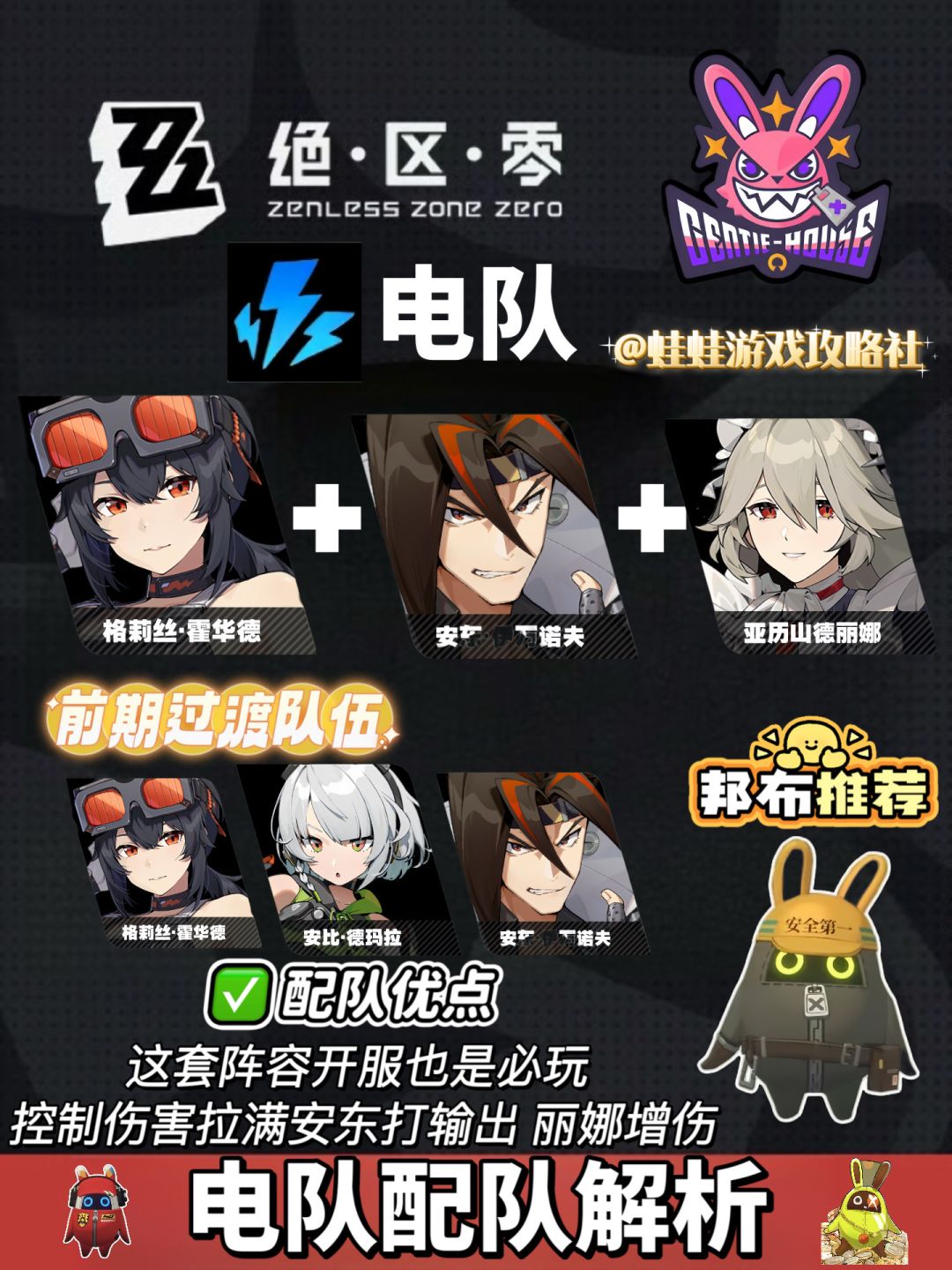 绝区零开服四大版本强势配队攻略!新手必备 3