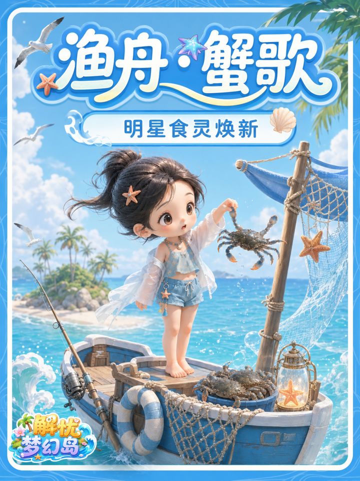 食灵上新|渔舟蟹歌 潮海赴鲜🌊截图