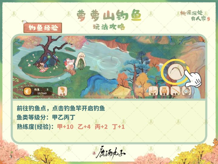 桃源深处有人家钓鱼玩法攻略截图