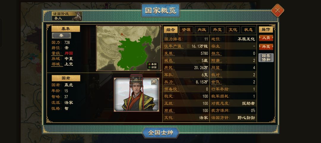 公元200多年了,我的大秦还在 2