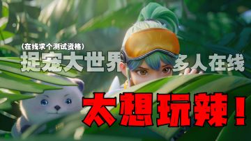 大世界+捉宠+多人在线rpg？我今天就要玩到！