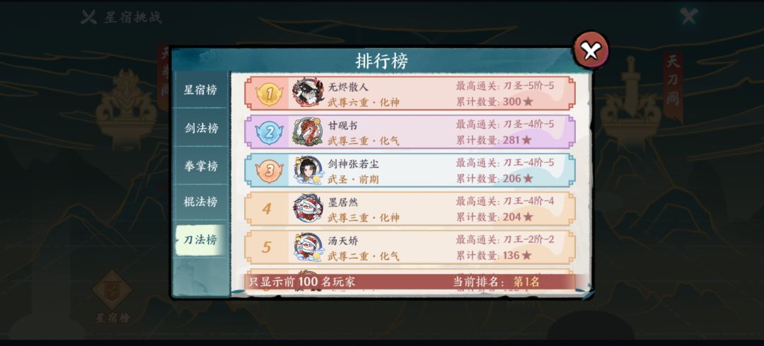 星宿宫毕业 1