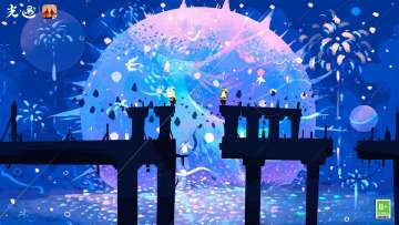 绚烂升空 共绘星夜丨《光·遇》烟花大会同人作品分享