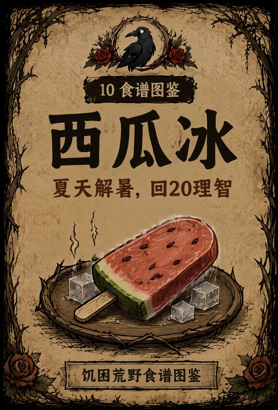 食谱10 · 西瓜冰 1