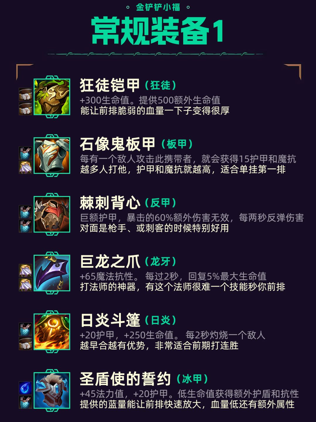 装备出对伤害翻倍 S9.5常规装备大全截图