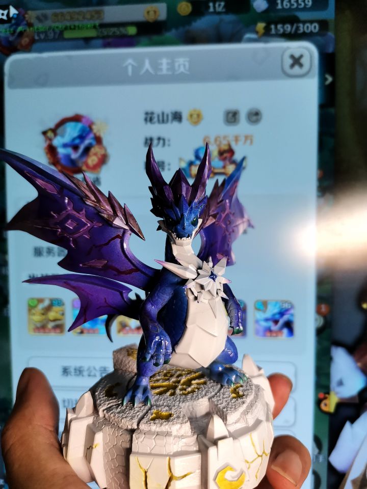 当我把轰隆轰龙做成了手办……截图