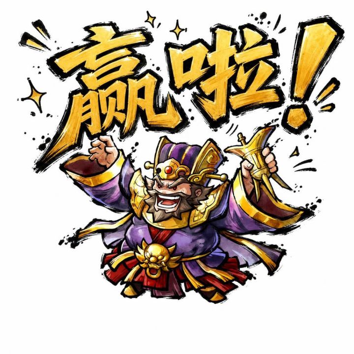 对战发疯表情包截图