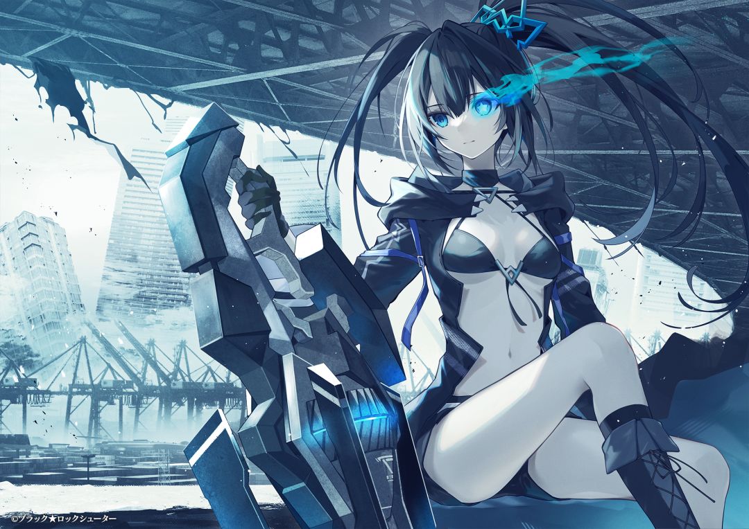 【插画分享】BLACK★ROCK SHOOTER Vol.8 2