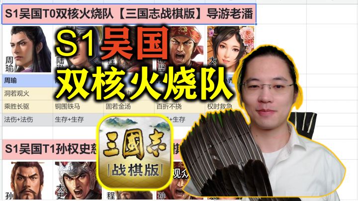 S1吴国T0阵容推荐:双核火烧队【三国志战棋版】截图
