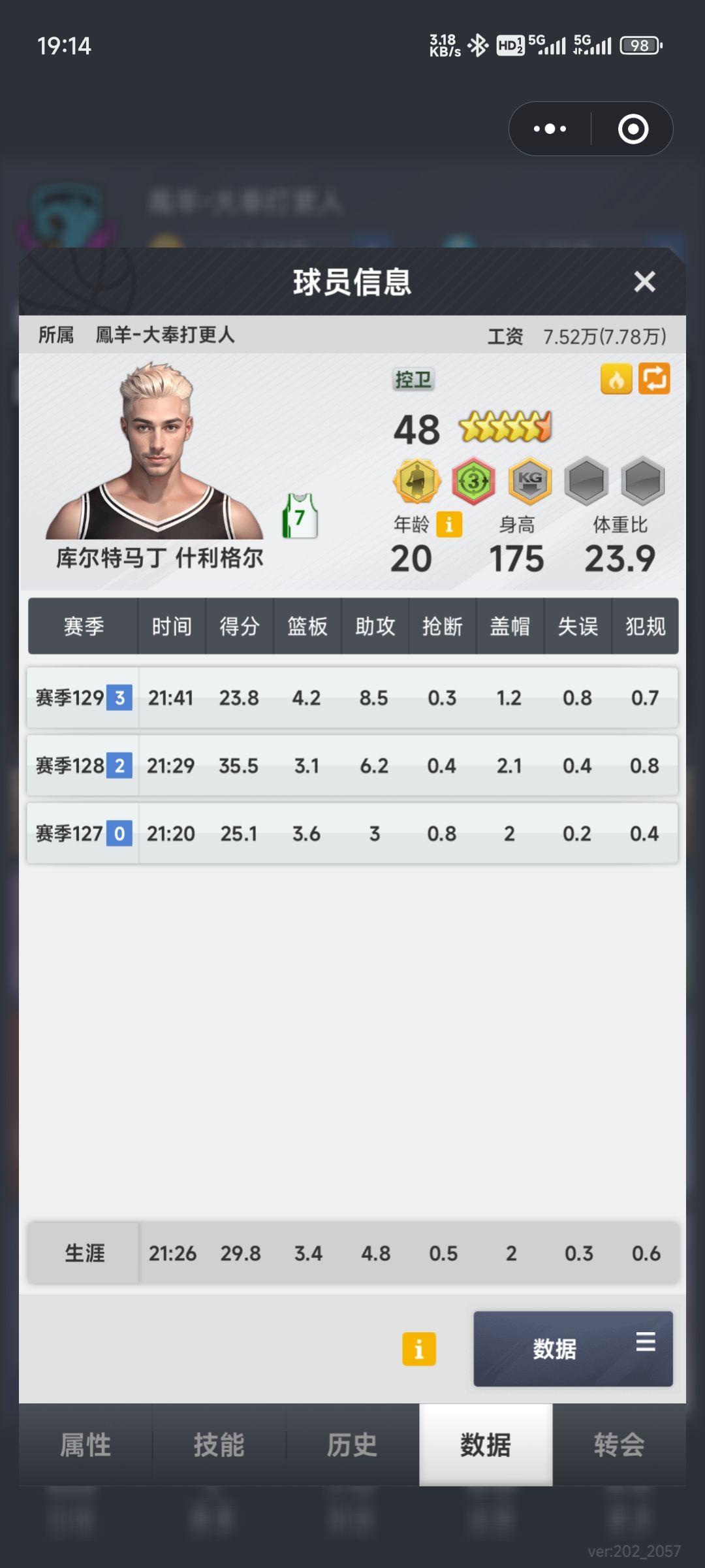 传奇后卫库尔特马丁·什利格尔 2
