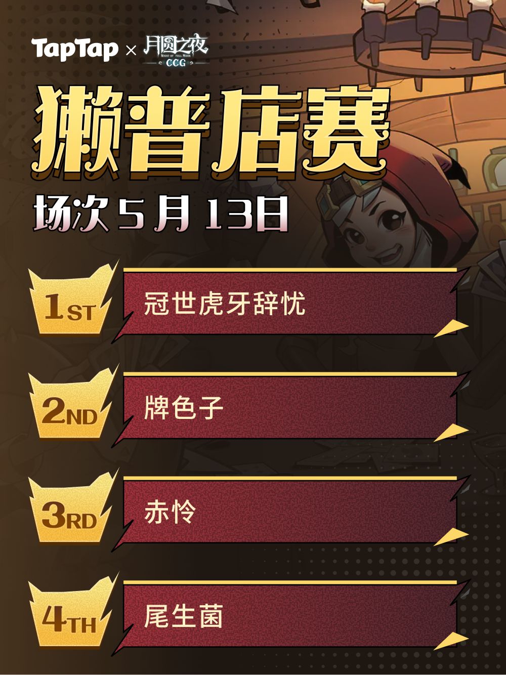 【TapTap社区赛】獭普店赛#1上位卡组和评语 1