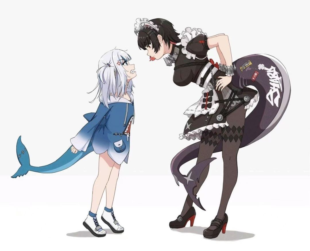 小🦈 vs 大🦈 1