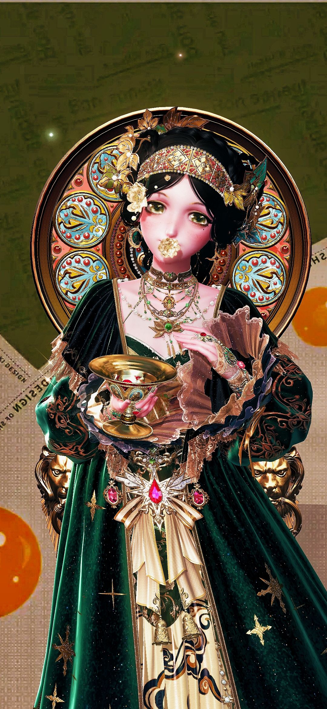 慕夏联动真的很适合搭复古宫廷风~ 3