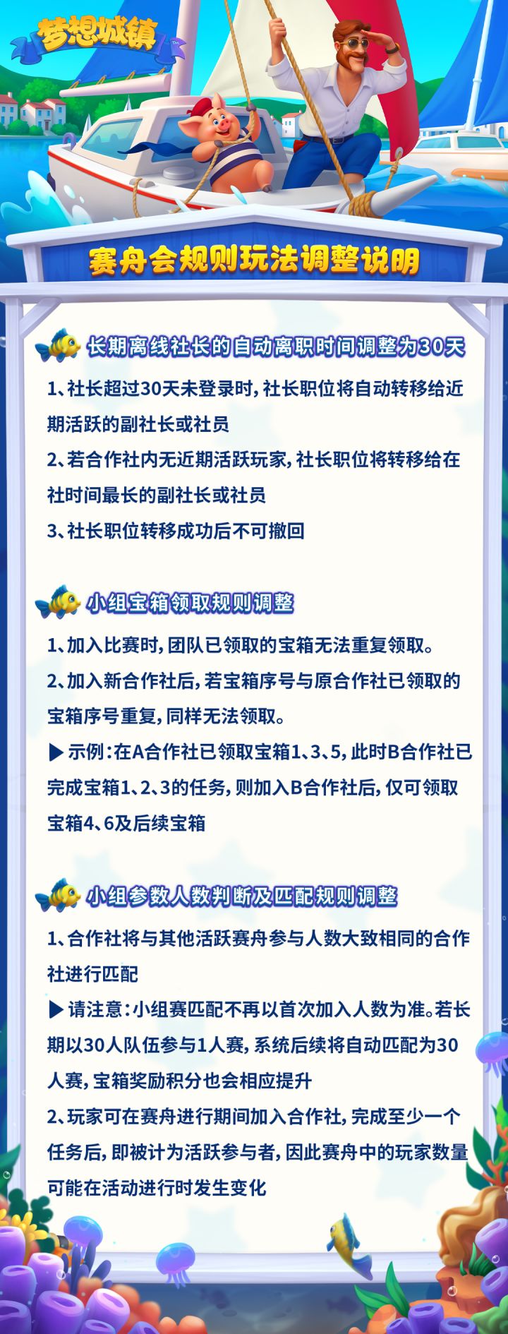 梦想城镇-10月12日后赛舟规则调整,全是重点必看!截图