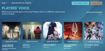 玩家之声三阶段入选名单公布