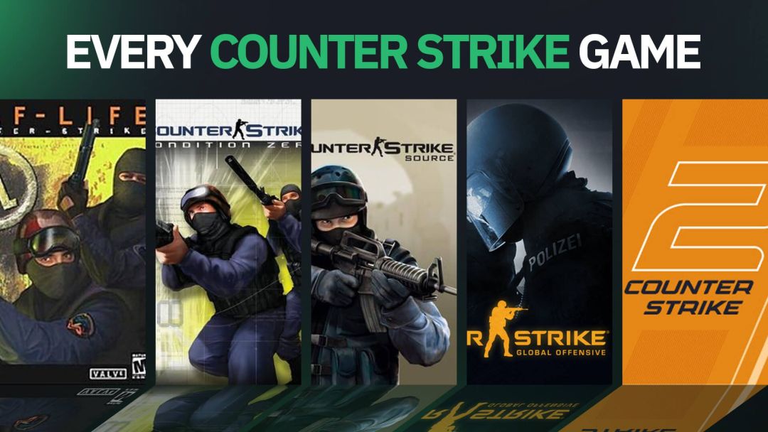 CS老兵集合!历代版本玩过哪些? 🔫 🔫 🔫 2