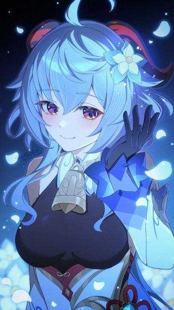 甘雨生日快乐｜偶得一面···