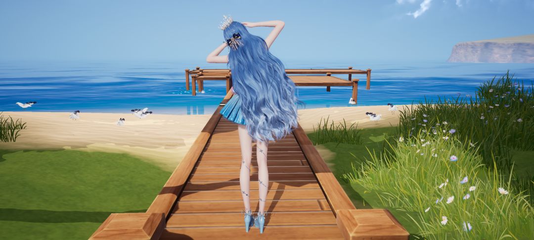 【以闪亮之名】低配版海的女王染色 5