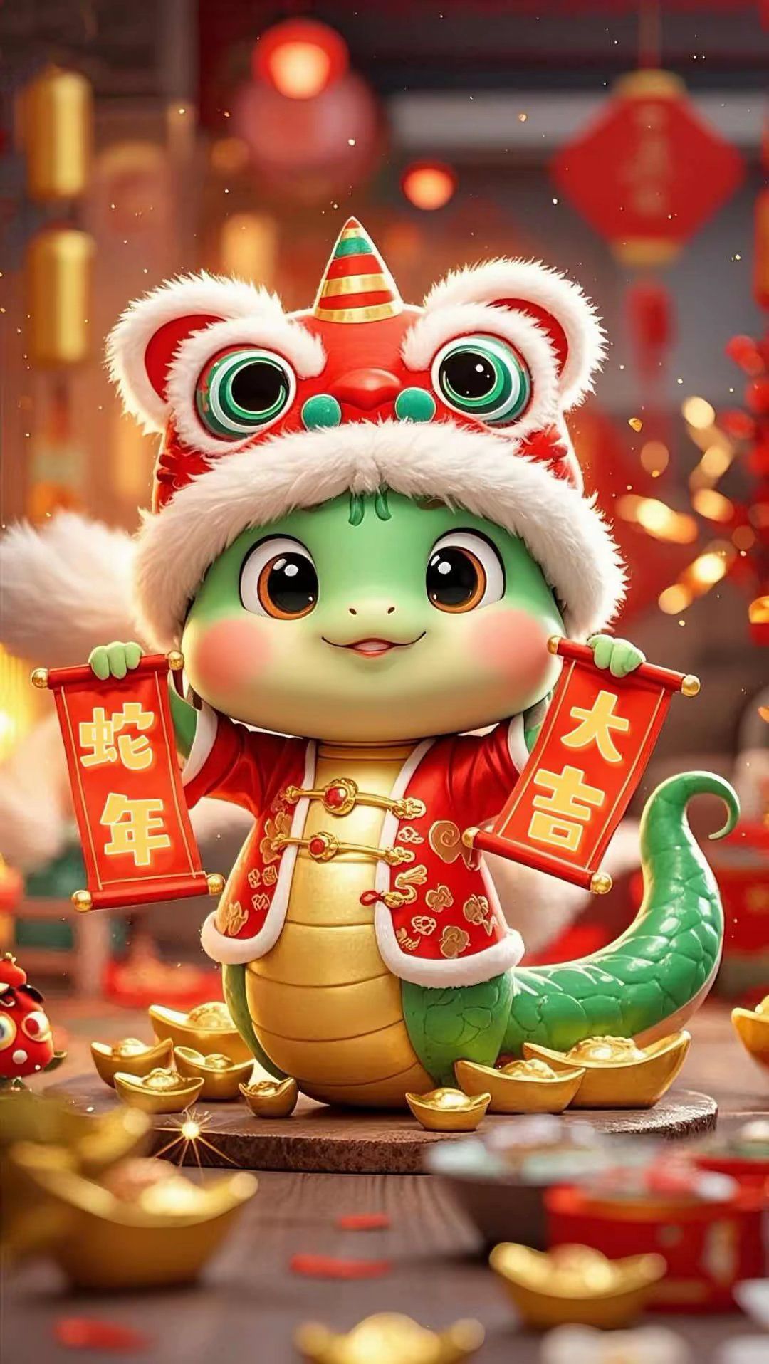 蛇年快乐! 1