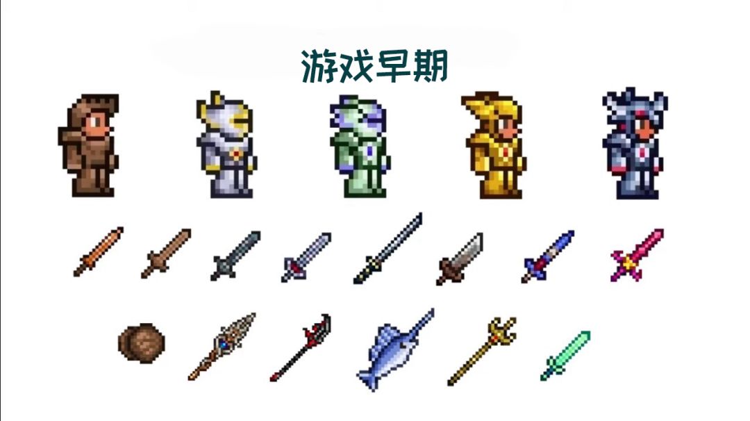 泰拉瑞亚战士全流程装备武器饰品推荐 2
