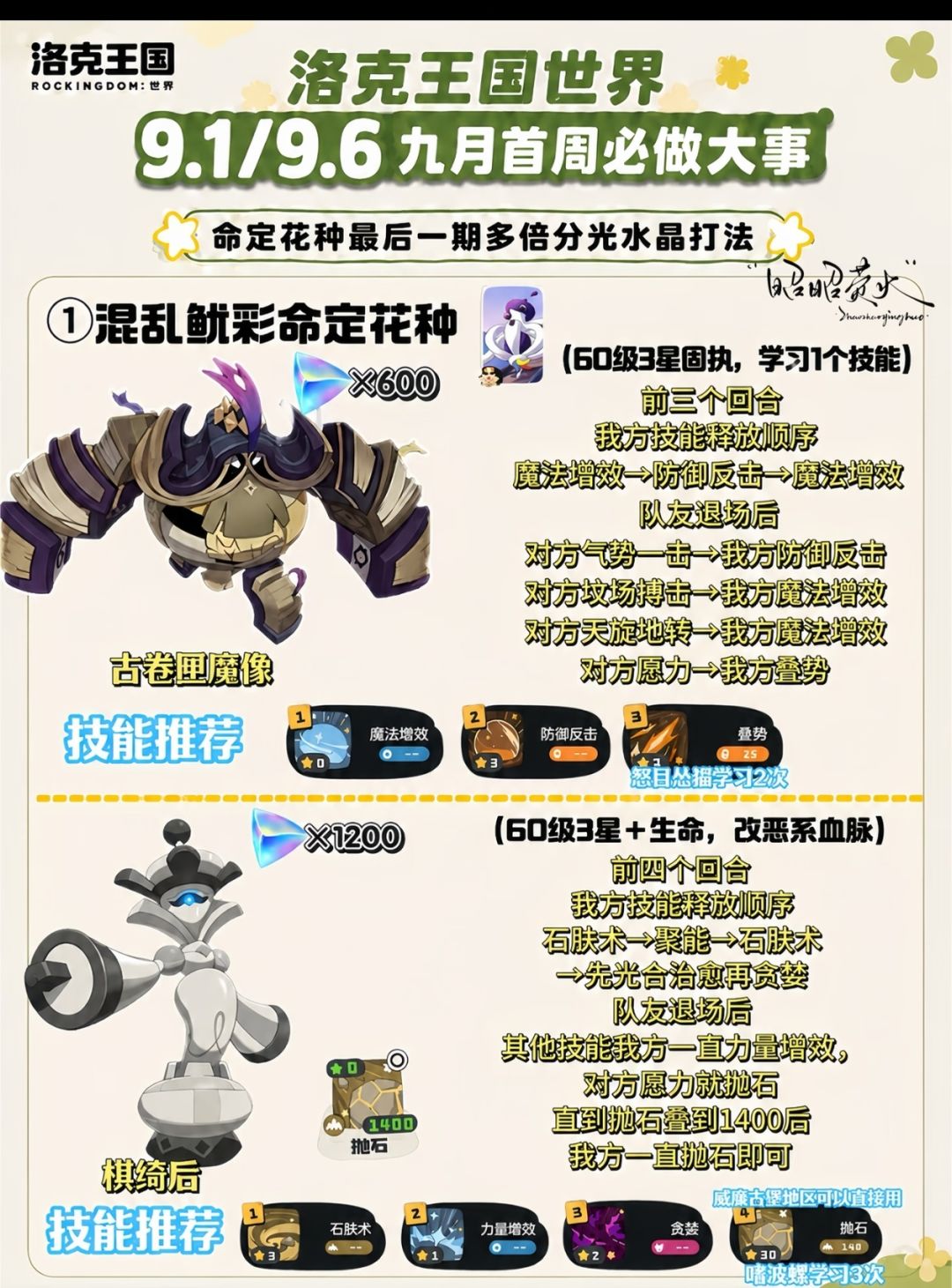 洛克王国九月首周|S4赛季筹备必看🔥 11