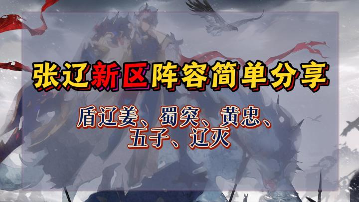 张辽新区阵容简单分享截图