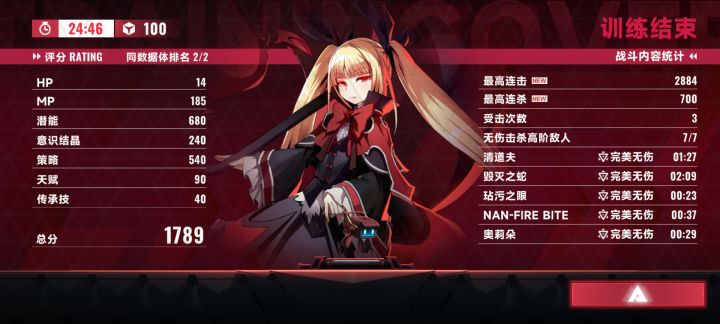 全boss无伤了 直接大小姐轮椅走过去截图