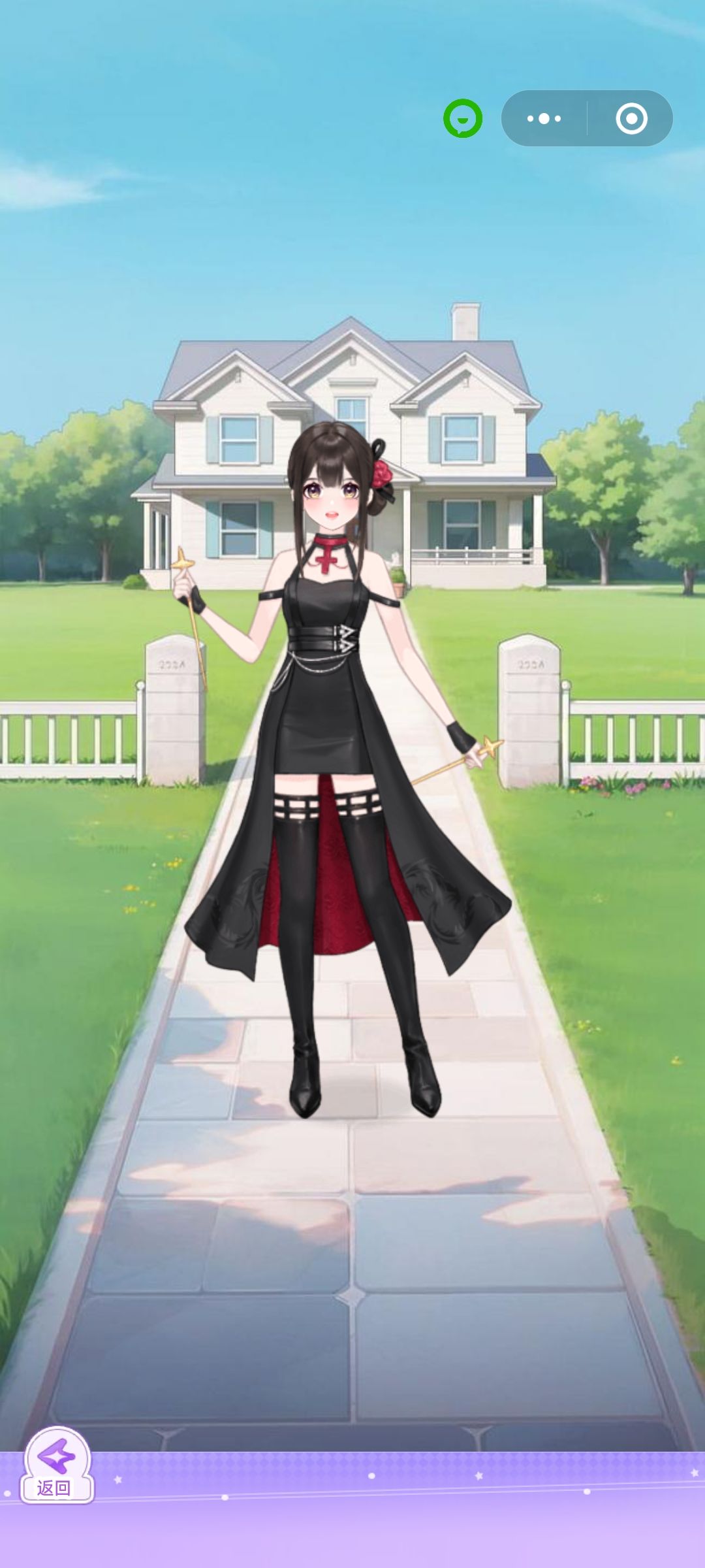 【开间服装店】炫点严选1的黑色系OOTD 3