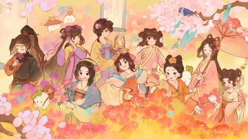 壁纸放送·群芳篇丨花开赴春宴