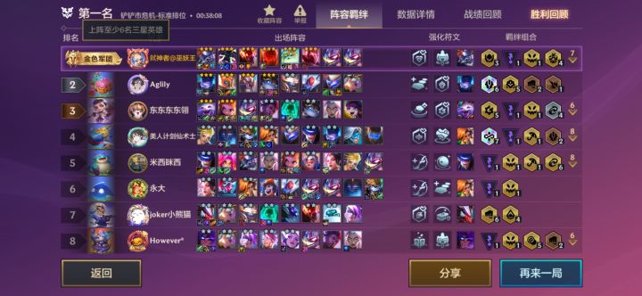 爽了,第一次见到金色军团截图