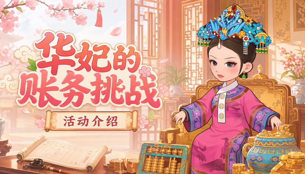 【活动介绍】活动新讯·华妃的账务挑战丨巧理宫账,静享闲趣 1