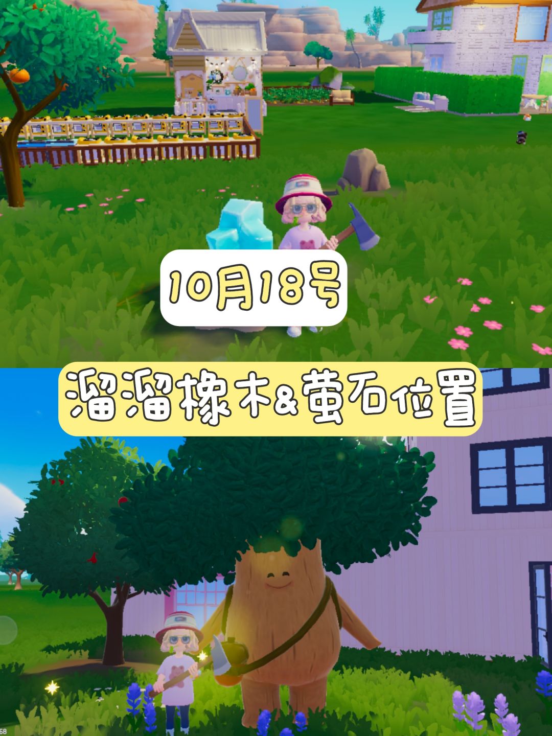 10月18号 溜溜橡木&萤石位置更新截图