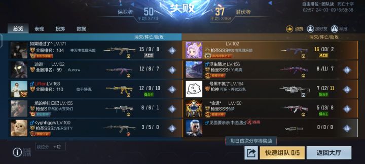 你游的匹配机制简直一拖四截图