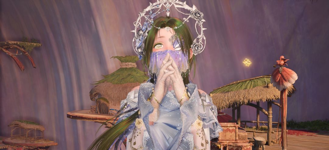 神女的头发真的美轮美奂 1