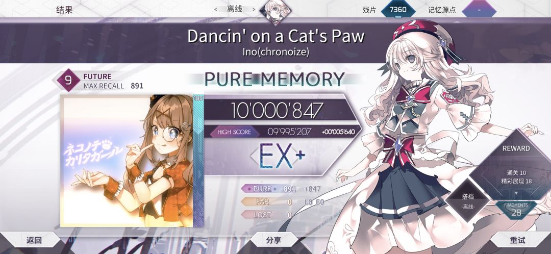 Dancin' on a Cat's Paw Future9 PM 1