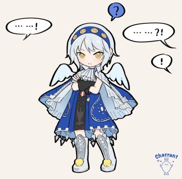 画只长出翅膀的梅丽娜