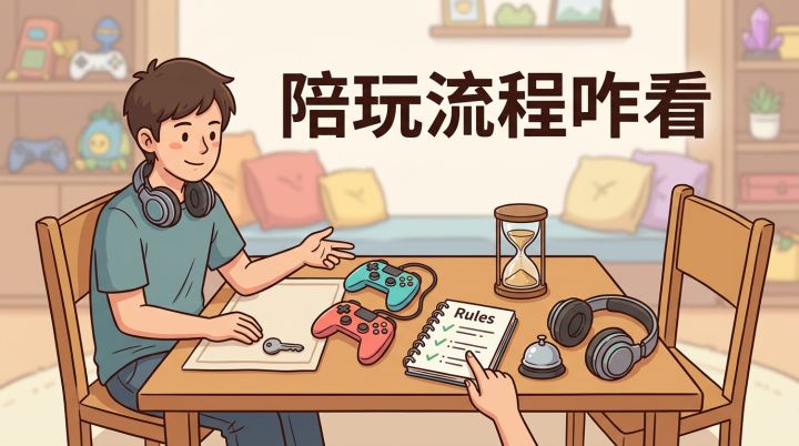 陪玩流程咋看截图