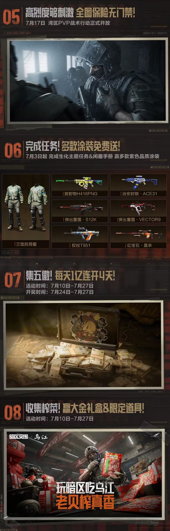 暗区突围情报!首领皮免费 2